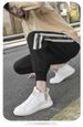 Men's Casual High-top Board Shoes First Layer Cowhide Large Size Men's Sports Comfortable Sheepskin Tide White Shoes_vogvips.com