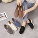SHLIANG Social Suede Driving Shoes Leather Women Casual Shoes Brand Design Soft Women Loafers Moccasins Slip On Leisure Walking Shoes Y0269_vogvips.com