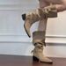 Over-the-Knee For Women 2025 Autumn Winter Khaki Suede Fashion Thick Heel Slimming Ruched Slouch Boots_vogvips.com