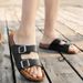 Classic Slippers Men's New Summer Boken Thick Soled Sandals Anti Slip Sports Beach Cool_vogvips.com