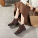 First Layer Cowhide Women's Retro Single Shoes British Style Summer Autumn New Thin Versatile Wear-resistant Closed Toe_vogvips.com