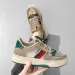 Women's Color Block Monogram Skate Shoes Lace Up Casual Sneakers Retro Mesh Versatile Sneakers For Women_vogvips.com