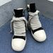 Thick Bottom Platform Unisex Shoes Runway All Match Casual Trainers Fashion Flat Heel High Top Canvas Sneakers Large_vogvips.com