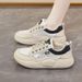 Summer Women's White Mesh Sneakers Korean Style Breathable Sports Shoes Casual Ins Style Student Footwear_vogvips.com