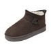 Couple Snow Boots, Autumn And Winter, Anti Slip And Plush Thick Cold Resistant Short Boots, Cotton Boots_vogvips.com
