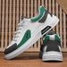 Men's Casual Low-Top Sneakers With Color Blocking Design - Breathable & Lightweight Slip-On Shoes For Daily Wear & Outdoor Activities_vogvips.com