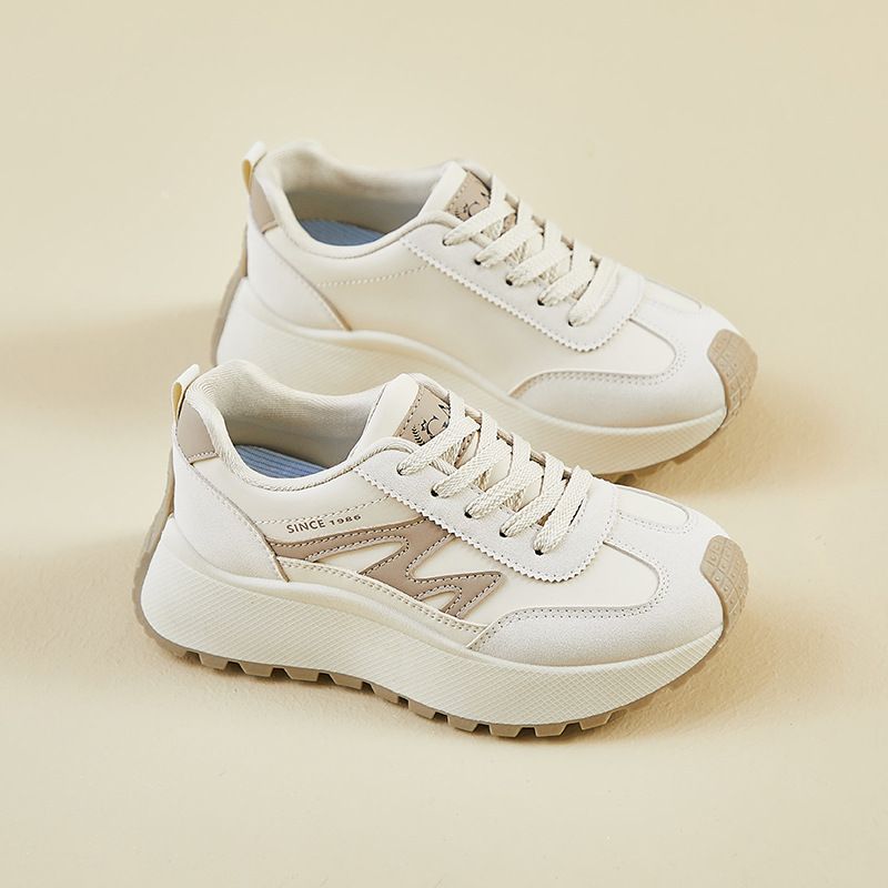 Forrest Gump Shoes Female Students Running Sports Platform Heightening Shoes Casual Shoes_vogvips.com