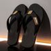 Men's Flip Flops For Summer Wear Non-slip Rubber Bottom Sandwich Fashionable Casual Beach Foot Stroke_vogvips.com