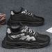 Spring New Breathable Mesh Trendy And Versatile Thick Soled Sports Casual Dad Shoes, Men's Shoes_vogvips.com