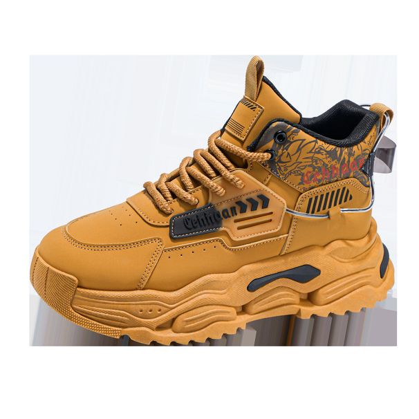 Cuishenhao Autumn Construction Site Waterproof Non-Slip Wear-Resistant Safety Shoes Men's Outdoor Hiking Sports Work Martin Boots_vogvips.com