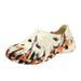 Trendy EVA Coconut Hole For Men And Women Summer Kanye Sandals Outdoor Graffiti Thick Sole Cushioning Beach Shoes_vogvips.com