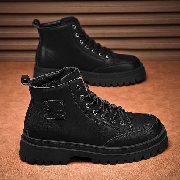 2025 Martin Autumn Waterproof Mid Top Sports Leather Shoes Men's British Outdoor Hiking Workwear Boots 1F1c_vogvips.com