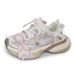 Women's Parisian Bow Platform Chunky Shoes Mesh Breathable Low Top Casual Sports Summer New Style 2026_vogvips.com