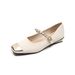 French Small Fragrant Temperament Single Shoes Women's Square Head Low Heel With Skirt Gentle Mary Jane Shoes_vogvips.com