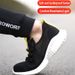summer Black With Iron Toe Anti-puncture Light Shoes Breathable Safety Work Sneakers For Men Women_vogvips.com