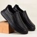 Genuine Leather Business Casual Men's British Style Top Layer Cowhide Versatile Soft Sole Lightweight Middle-aged Dad_vogvips.com