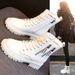 European Warm Series White Martin 2025 Autumn New Single Winter Fleece Cotton British Style Short Boots For Women Flat_vogvips.com