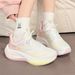 Cloud Shock-absorbing Running Sneakers Women, Ultra-lightweight, Suitable For Physical Exams And Exams, Women's Racing_vogvips.com