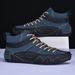 Medium Leather Boots Men's Large Size Warm Men's Boots Casual Martin Boots_vogvips.com