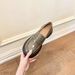 Boston College~ Retro Round Head Heightened Platform Loafers Women's Small Leather Shoes_vogvips.com