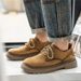 Men's Spring Lace up Big Toe Shoes Fashionable Casual And Formal plus Size Martin Versatile Outdoor_vogvips.com