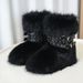 2026 Millennial Girl Subculture Hot Fox Raccoon Women Winter Fur Mid-Calf Snow Boots_vogvips.com