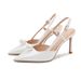 2026 Women's Pointed Toe Stiletto Sandals, Summer Style Outdoor Shoes, High Heels, Comfortable The Feet, Available For_vogvips.com
