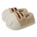 Qidan Shoe Factory Closed-Toe Cotton For Women Winter Indoor Home Fleece-Lined Thick Soft Sole Warm Outdoor Furry_vogvips.com