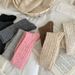 Thickened Dot Yarn Wool Twist Socks Cozy Cable-Knit Wool Blend Socks - Soft, Warm & Stylish Unisex Mid-Crew Socks For Winter & Everyday Wear_vogvips.com