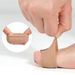 Toe Separator & Bunion Corrector – Breathable Single-Hole Design For Overlapping Toes & Hallux Valgus Relief (Skin Tone, S/L Sizes)_vogvips.com