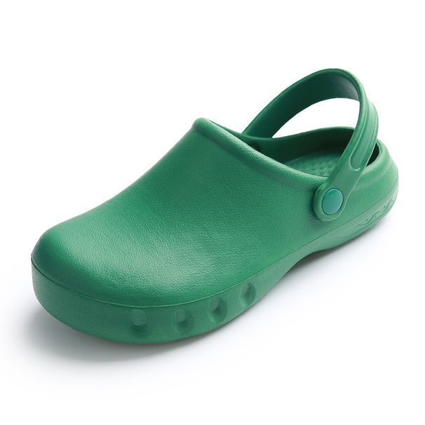 Men's And Women's Slippers Surgical Protective Shoes Experimental Shoes Non-slip Protective Shoes EVA Surgical Shoes Bao Toe Slippers_vogvips.com