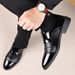 2025 New Shiny Leather Men's Casual Business Formal Large Size Versatile Mirror Shoes_vogvips.com