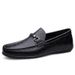 Men's Casual Small Leather Shoes Large Size Driving Shoes Loafers Men's_vogvips.com