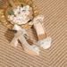 Women's Satin Bridal Heels - 5cm Block Heel Mary Jane Shoes For Wedding & Tea Ceremony (Convertible Design)_vogvips.com
