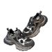 Little Genuine Paris Monster Leather Mesh Dad For Women Autumn New European Fashion Versatile Trendy Casual Shoes_vogvips.com