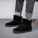 SHLIANG Men's Winter Boots Outdoor Waterproof Winter Shoes For Men Snow Boots High Quality Non Slip Ankle Boots Warm Shoes X0081_vogvips.com