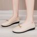 Waterproof Plastic For Women Summer 2021 New Pointed Toe Single British Style Loafers Black Profsional Formal Work_vogvips.com