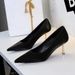 9537 European American Style Pointed Toe High-heeled Women, Leopard Print, Sexy Stiletto Heels, Suitable For Parties,_vogvips.com