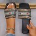 Women’s Shoes Large Size Fashion Sandals For Women Summer New Style Fashion Woven Flip Flops_vogvips.com