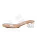 MTX Sheepskin Version ~ Ultra Soft Crystal Heel Sandals 2025 Summer New Transparent Strap Square Toe High Heels_vogvips.com