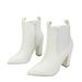 Women's Short Boots Pointed Toes, Thick High Heels, With A Comfortable, Warm, And Elegant Zipper At The Back_vogvips.com