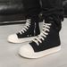 2025 Spring And Summer New Canvas High-top Men's Korean Tide Board Men's Breathable Shoes Versatile Leisure Daily_vogvips.com