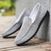 Spring And Autumn Slip-on Loafers, Korean-style Old Beijing Cloth Men's Casual Shoes, Breathable Work Shoes For Men_vogvips.com