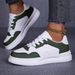 Korean Trendy Couple Style Fashionable Board With Soft Soles, Comfortable And Casual Sports Single Shoes, Lace Up_vogvips.com