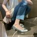 Cowhide Version ~ Soft Sole Shallow Mouth Bowknot White Ballet Genuine Leather Mary Jane Flats Women's Flat Shoes_vogvips.com