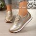Fashion Low Top Casual Sports Single Shoes For Women S Autumn Versatile Comfortable Non Slip Wedge Heel Vulcanize_vogvips.com