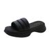 Internet Celebrity Thick Soled Sandals Women's Summer Outdoor Wear, Fairy Trend, New French Beach Shoes, Cool Slippers_vogvips.com