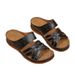 New Thick Bottom Hollow Carving Slippers For Women With Slope Heels And Open Toed Beach Shoes_vogvips.com