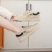 Women's White Sneakers - Casual Fashion Shoes With Thick Sole, Breathable Comfortable Walking Shoes For Daily Wear_vogvips.com