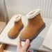 Children's Snow 2025 Winter New Girls' Thickened Warm Large Cotton Short Soft Sole Baby Martin Boots_vogvips.com